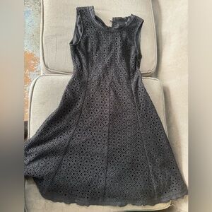 Black ARMANI dress with flare design SIZE 40